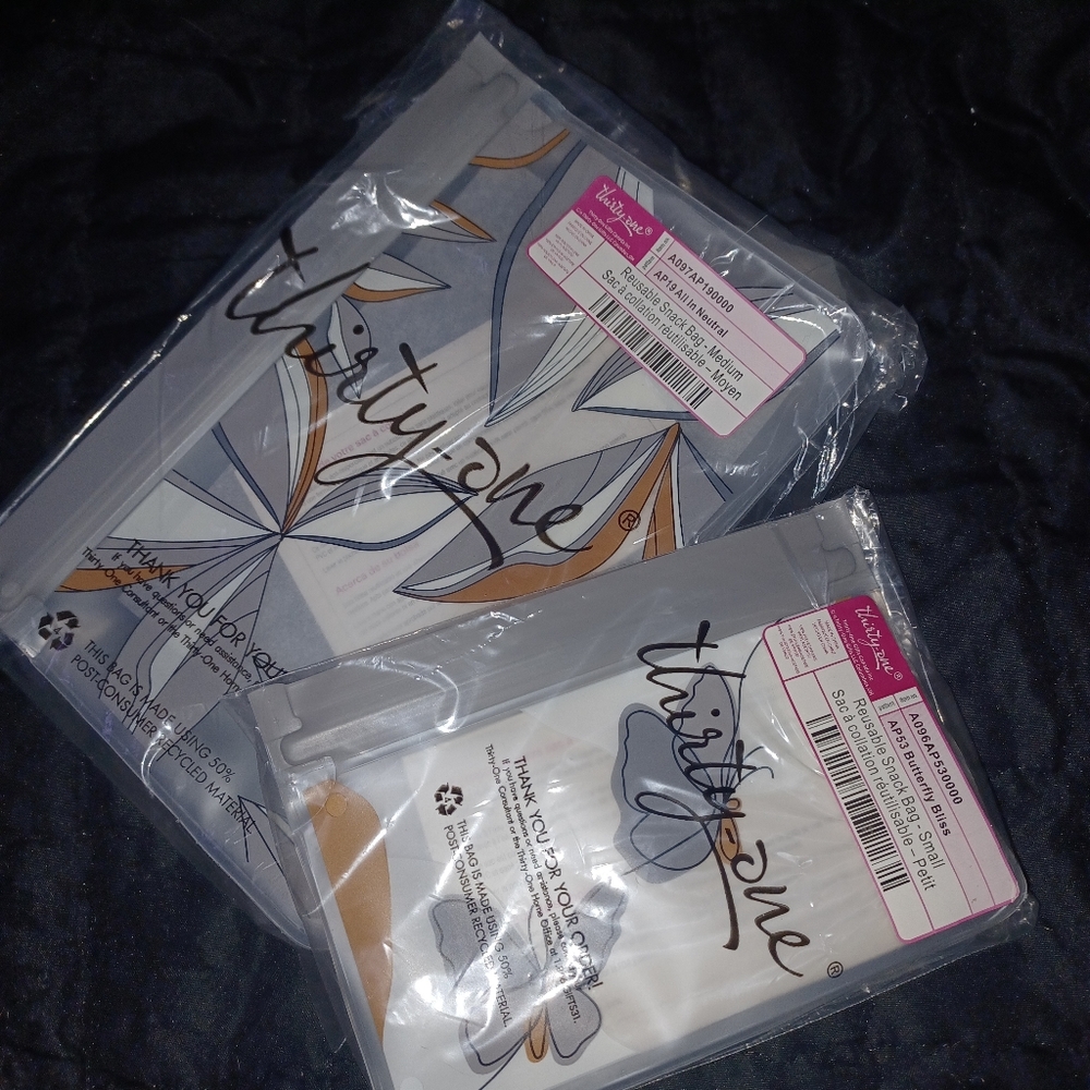 Thirty-one snack bags
